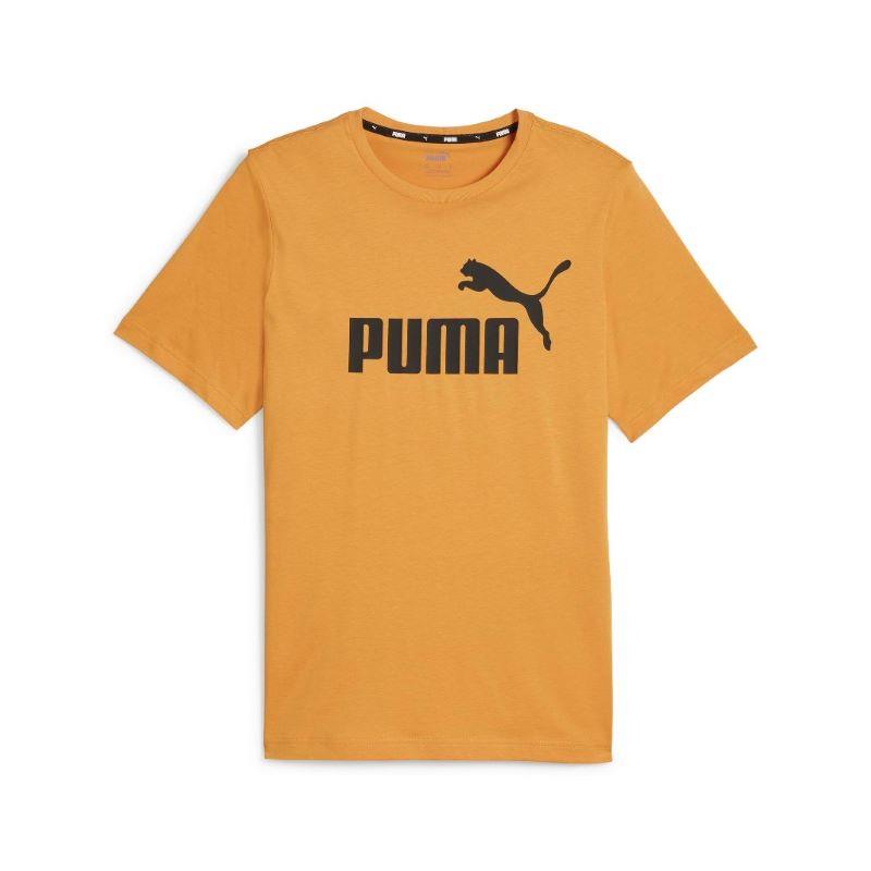 Camiseta manga corta PUMA ESSENTIALS LOGO naranja 586667-95
