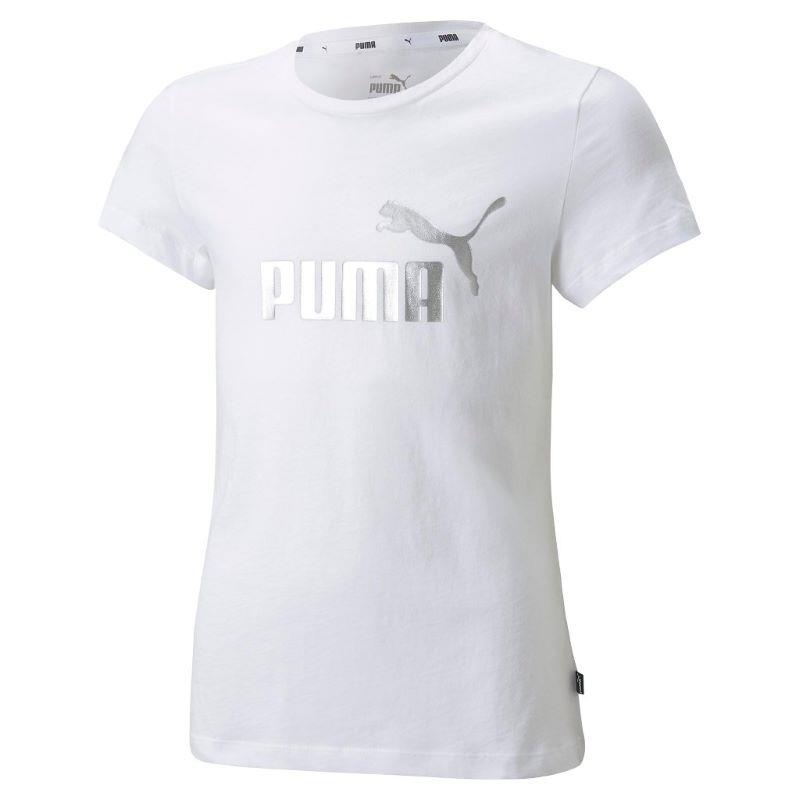 Camiseta para niña-o PUMA ESSENTIALS LOGO blanca 846953-02
