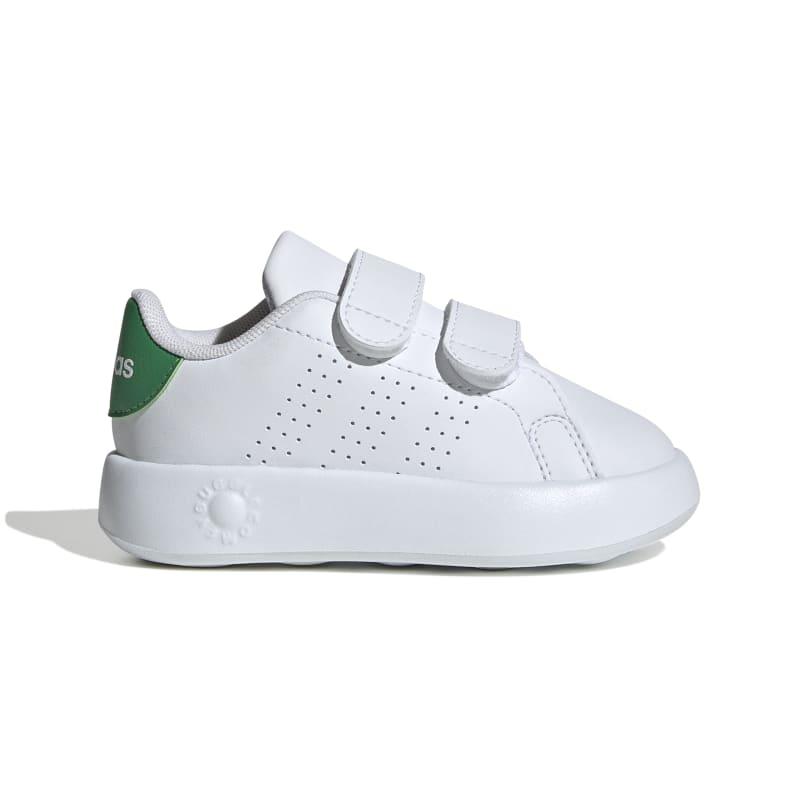 Zapatillas de niño-a ADIDAS ADVANTAGE blanca y verde ID5286