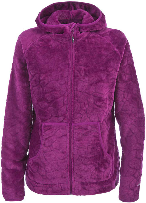 Polar de mujer TRESPASS LUX morado FAFLFK20006