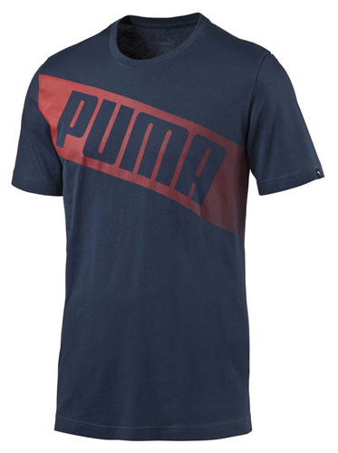 Camiseta manga corta PUMA BIG LOGO marino 836573 12