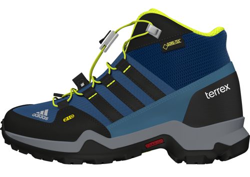 Bota de montaña niño ADIDAS TERREX MID K azul AQ4141 | Deportes 4c