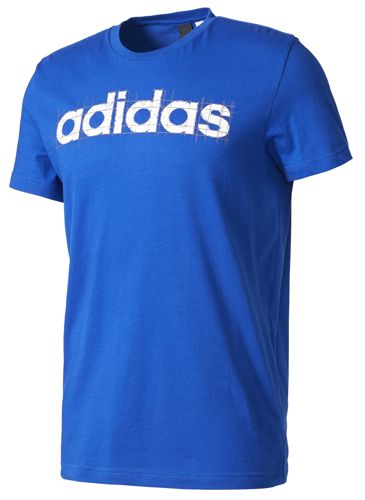 vergüenza Alergia fábrica Camiseta ADIDAS LINEAR azul BK2785 | Deportes 4c