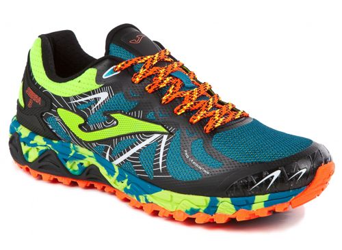 Zapatillas trail JOMA TK.SIERRA azul verde fluor | Deportes 4c