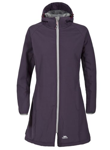 Chaqueta softshell de mujer TRESPASS MITTY morado oscuro FAJKSSL20001