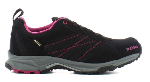 Zapato de montaña de mujer TREKSTA STAR LACE 101 GTX negro y rosa 17023
