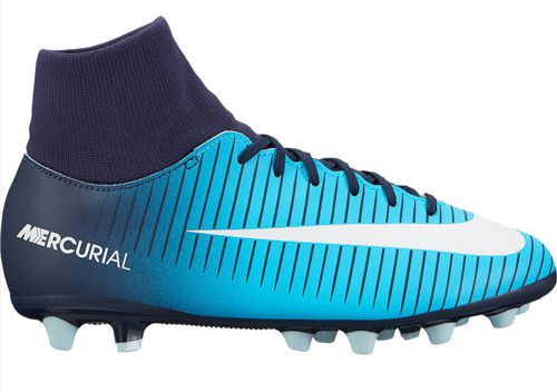 tacos nike mercurial azules