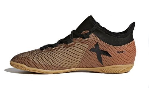 Bota fútbol sala de niño ADIDAS X TANGO 17.3 IN J dorada CP9033 | Deportes  4c