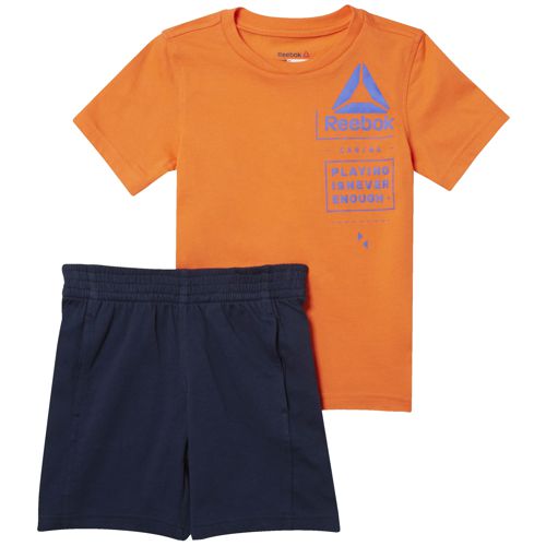 pantalon reebok naranja