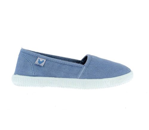 Zapatillas de niño WALK IN PITAS CAMPING azul y blanca 9-1 | Deportes 4c