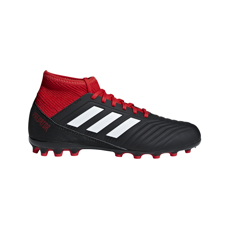 botas adidas negras y rojas