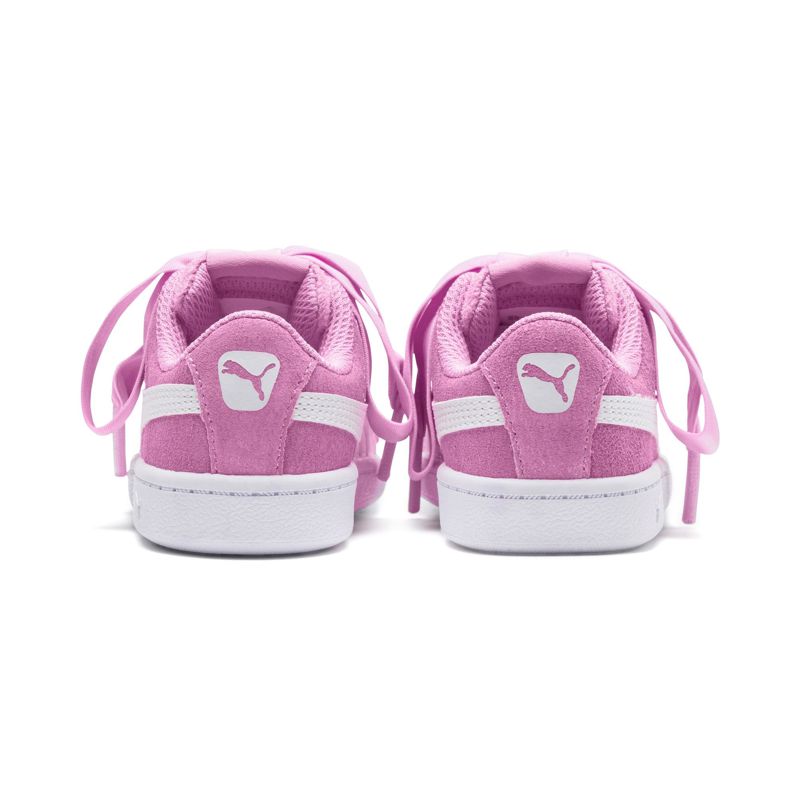 zapatillas puma rosas lazo