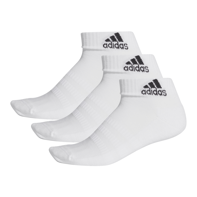 Calcetines cortos ADIDAS CUSHIONED blancos DZ9365