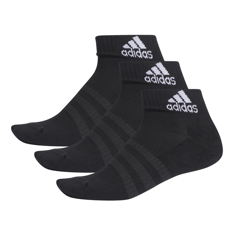 Calcetines cortos ADIDAS CUSHIONED negros DZ9379