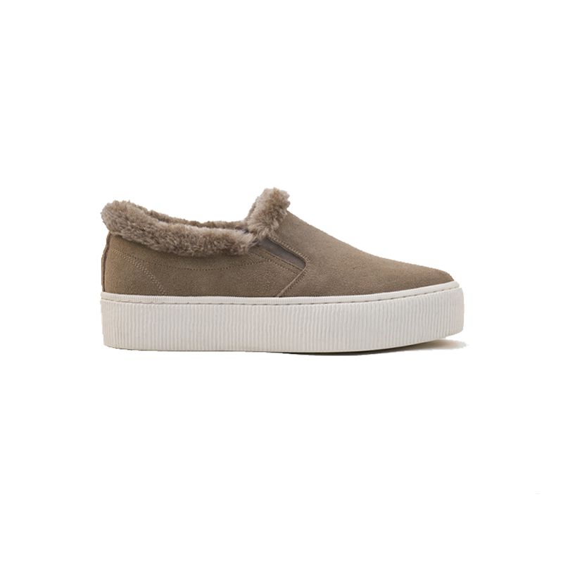 Zapatillas de mujer WALK IN PITAS FURY beige