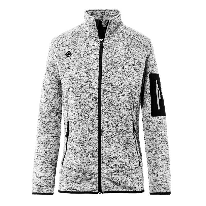 Chaqueta polar de mujer IZAS DIMASA blanca