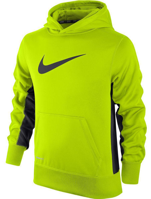 sudadera nike verde fosforescente