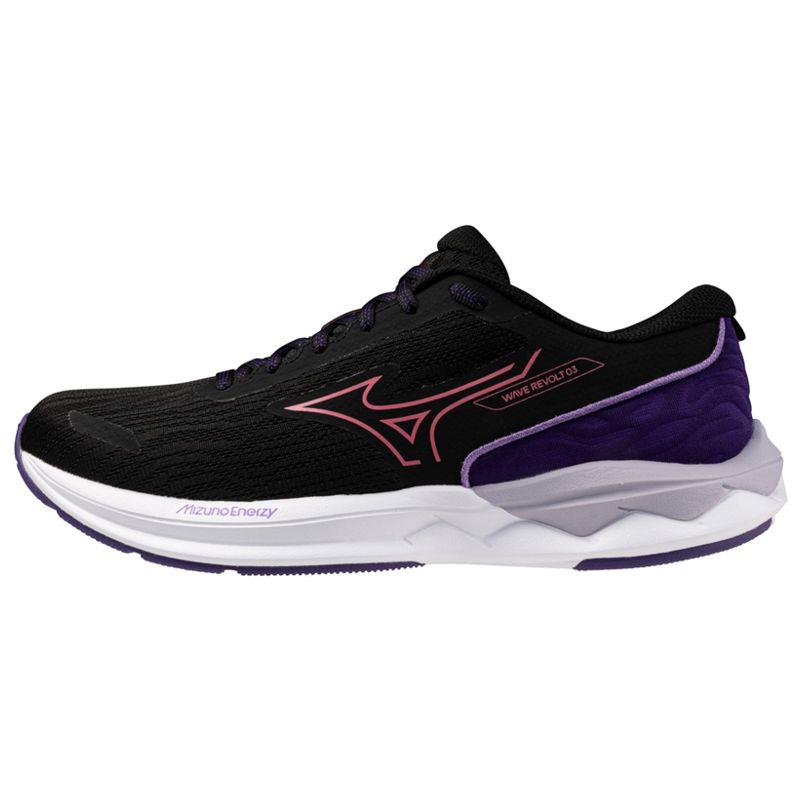 Zapatillas running para mujer MIZUNO WAVE REVOLT 3 negro J1GD248183