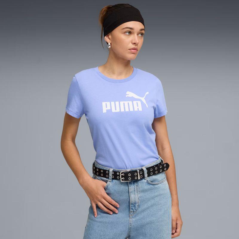 Camiseta manga corta para mujer PUMA ESSENTIALS Nº1 azul 682371-59