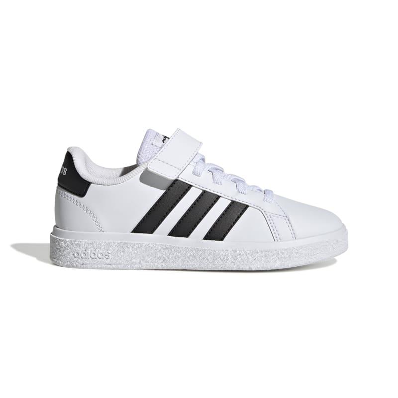 Zapatilla de niño ADIDAS GRAND COURT 2.0 blanca y negra IH5529
