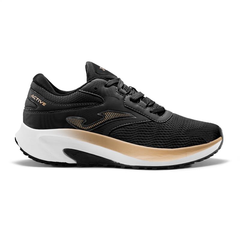 Zapatillas running de mujer JOMA ACTIVE negra RACTLW2501