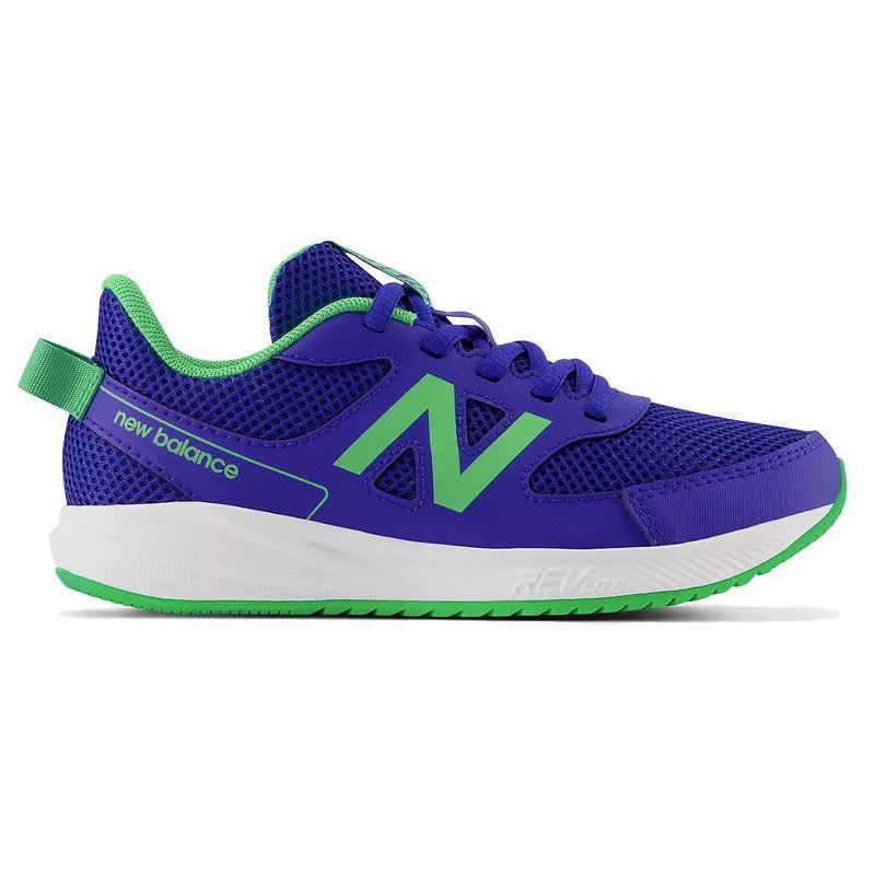 Zapatillas running de niño-a NEW BALANCE 570 azul y verde YK570IG3
