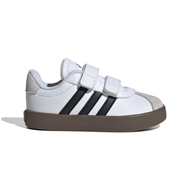 Zapatillas de niño ADIDAS VL COURT 3.0 blanco y negro ID9157