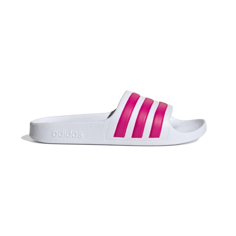 Chancla de niña-o ADIDAS ADILETTE AQUA K blanca y rosa EF1748