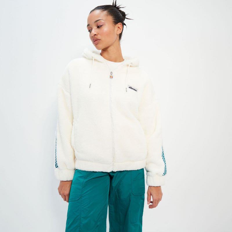 Chaqueta polar para mujer ELLESSE RAINERI blanca SGT19249