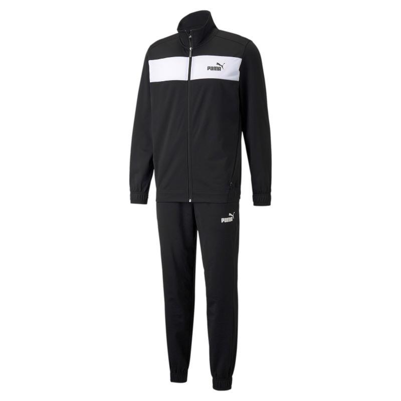 Chándal PUMA POLY SUIT negro y blanco 845844-01
