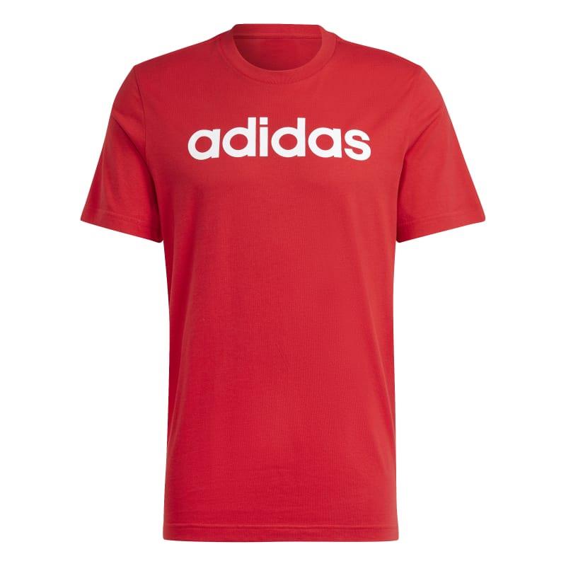 Camiseta manga corta ADIDAS ESSENTIALS LINEAR roja IC9278
