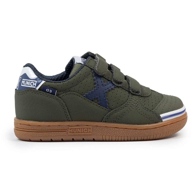 Zapatillas fútbol sala para niño MUNICH G-3 KID VCO verde oscuro 1514445
