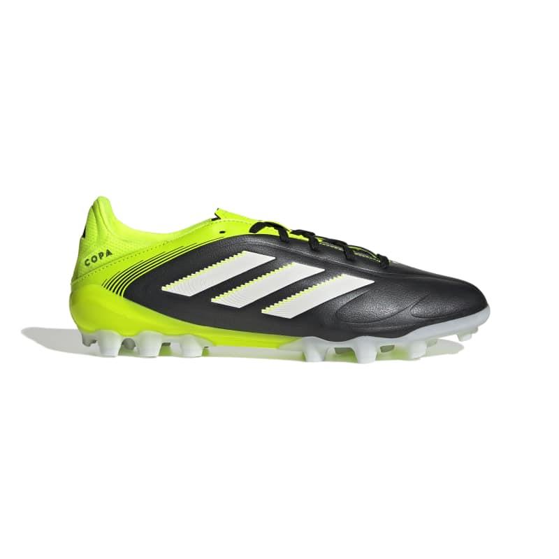 Botas de fútbol multitaco ADIDAS COPA PURE III LEAGUE 2G/3G AG negra/amarilla flúor JR2864