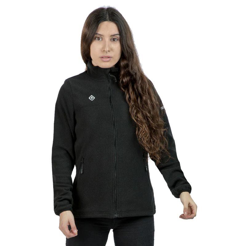 Chaqueta forro polar para mujer IZAS PADRU negro
