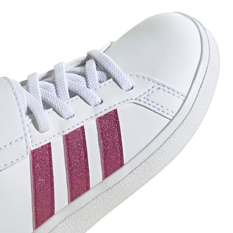 adidas rosa purpurina