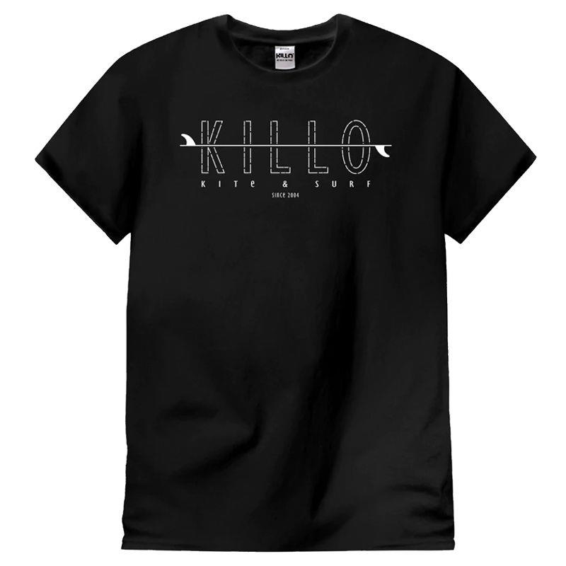 Camiseta KILLO KITE LETRAS negro KC19LET