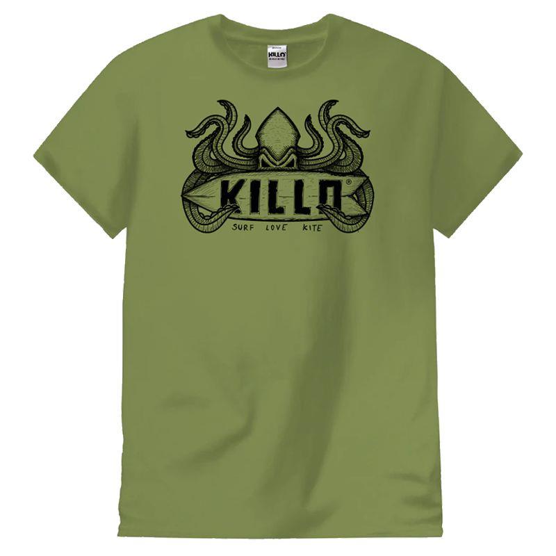 Camiseta KILLO KITE PULPO verde KC19PUL