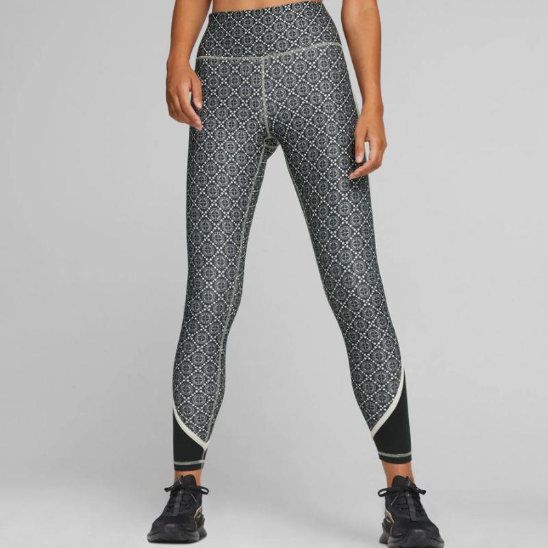 Malla larga para mujer PUMA LOGO LOVE negra estampada 523927-087