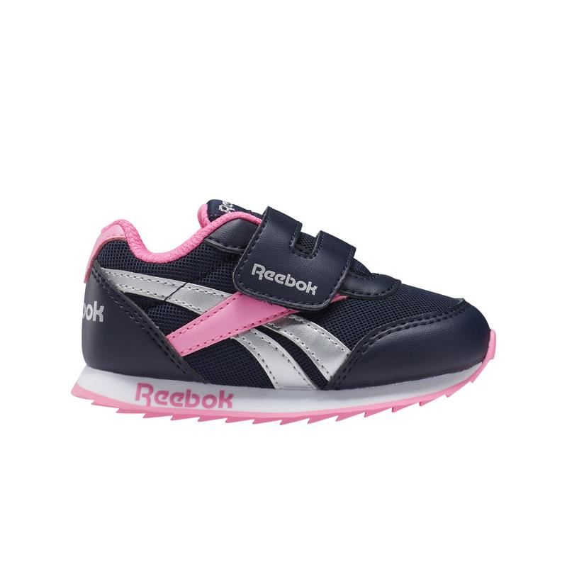 Zapatillas para niña-o REEBOK ROYAL CLASSIC JOGGER 2 marino y rosa FZ3505