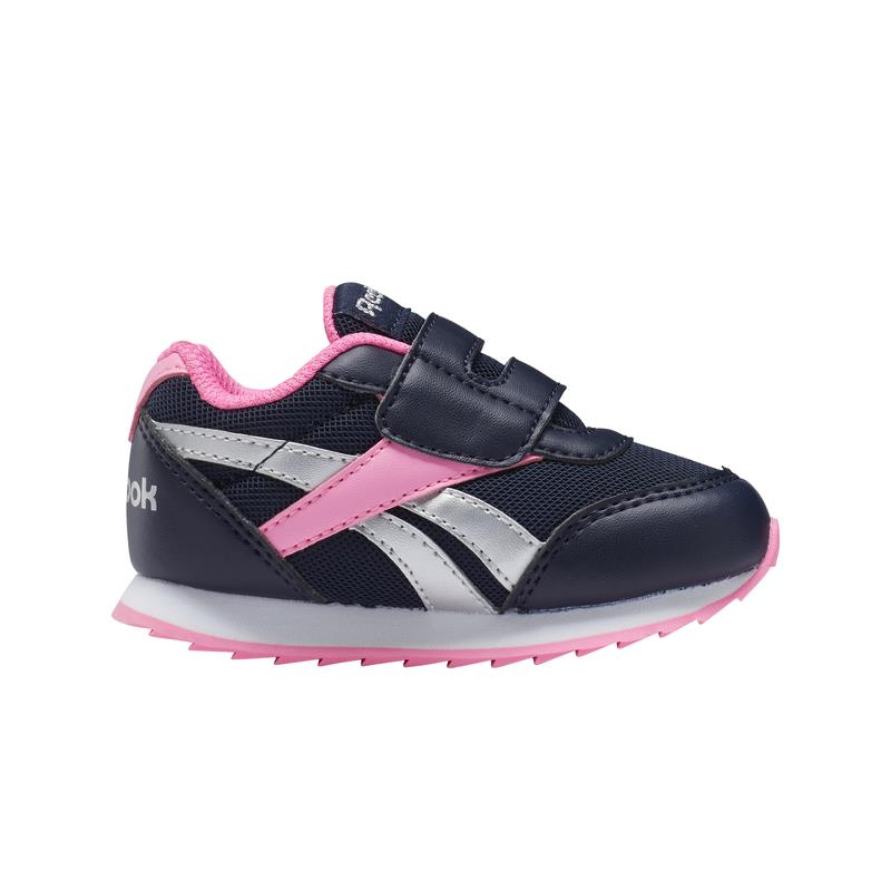Zapatillas para niña-o REEBOK ROYAL CLASSIC JOGGER 2 marino y rosa