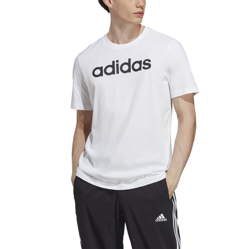 Camiseta manga corta ADIDAS ESSENTIALS LINEAR blanco IC9276