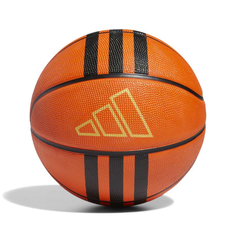 Balón de baloncesto ADIDAS 3S RUBBER X3 naranja y negro HM4970
