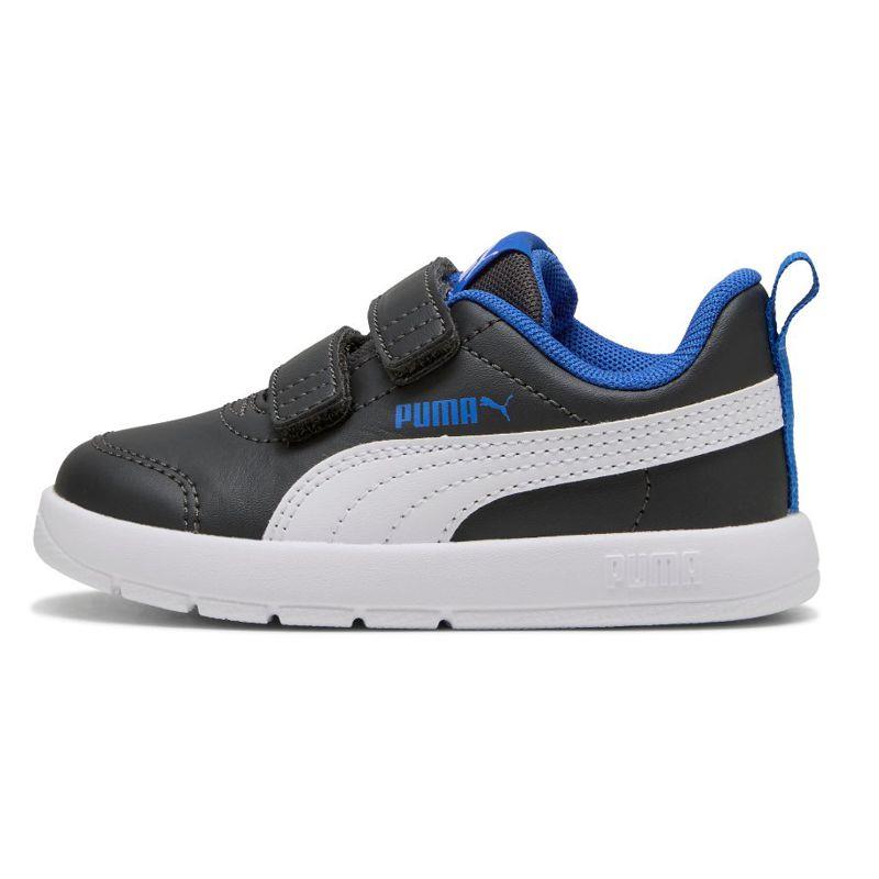 Zapatillas de niño PUMA COURTFLEX V3 V gris y blanco 310252-13