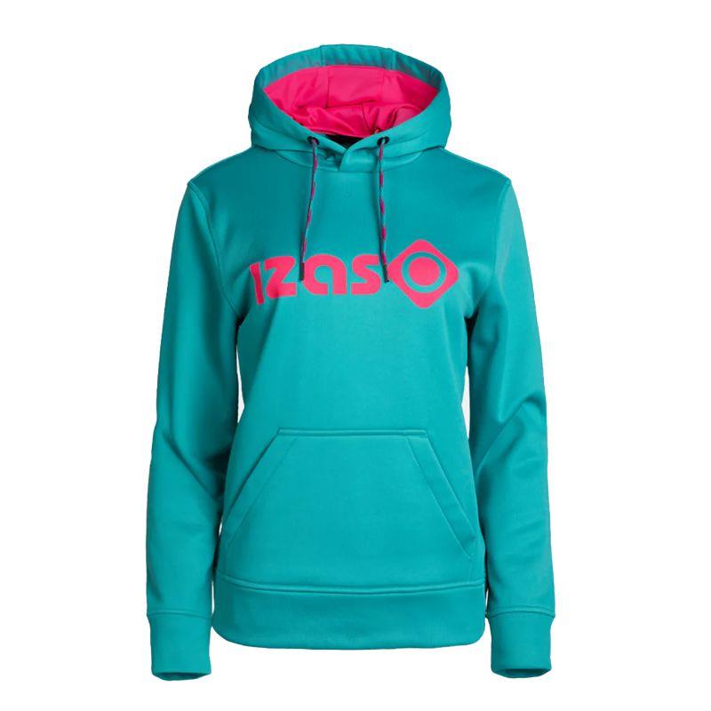Sudadera con capucha para mujer IZAS DUERO ceramic-fucsia