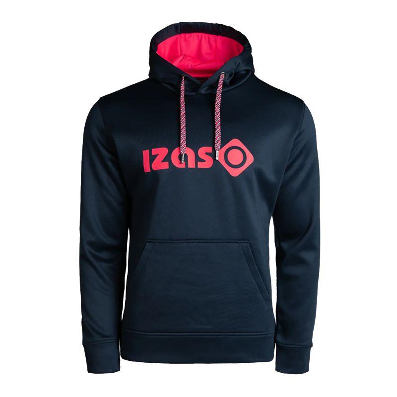 Sudadera con capucha IZAS DUERO azul marino y fucsia