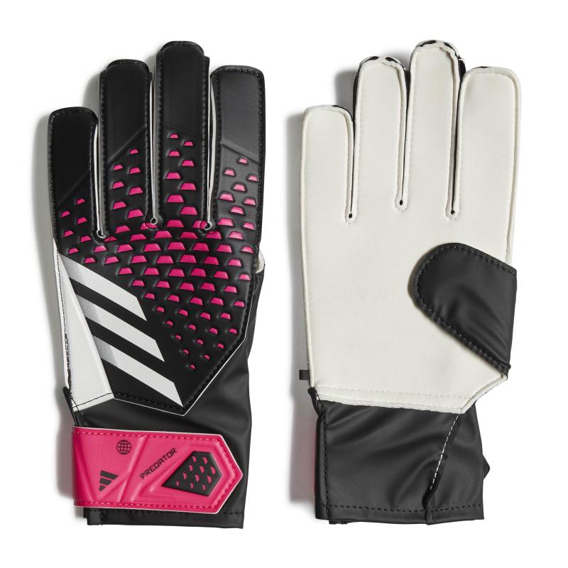 Guantes de portero para niño-a ADIDAS PREDATOR GL TR J negra y rosa HN5576