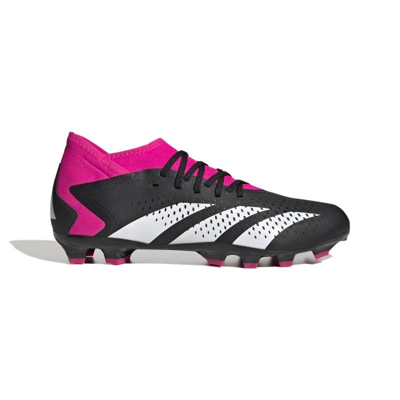 Botas de fútbol multitaco ADIDAS PREDATOR ACCURACY.3 MG negra y rosa GW4631