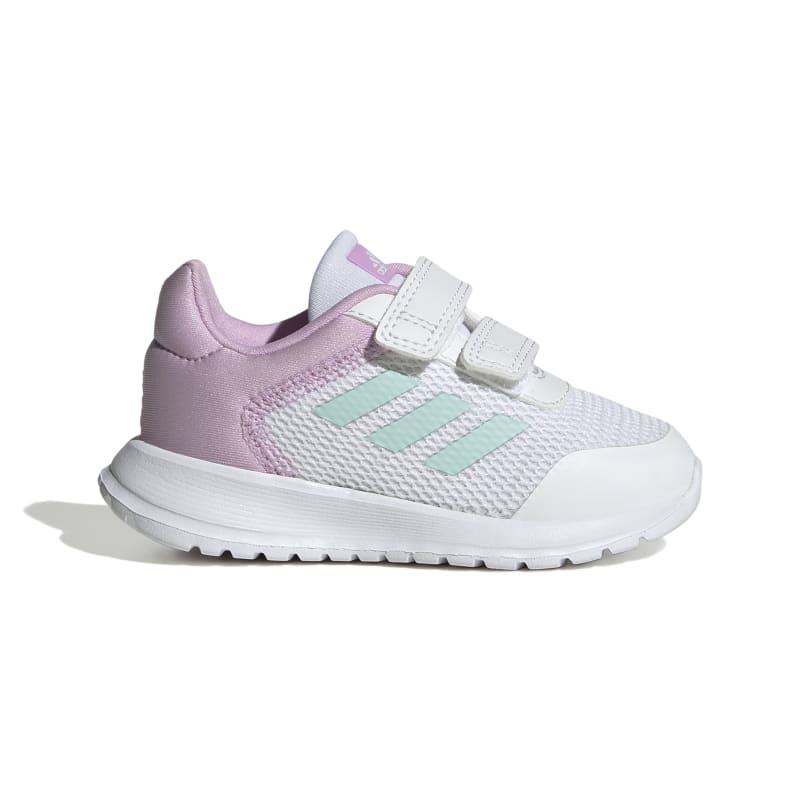 Zapatillas de niña ADIDAS TENSAUR RUN 2.0 blanco y rosa IG8570