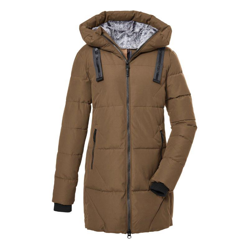 Anorak para mujer KILLTEC GW 15 marrón 39838 000 00311