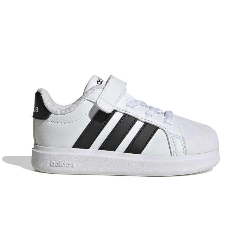 Zapatillas para niño ADIDAS STREETTALK EL I blanca y negra JQ6145